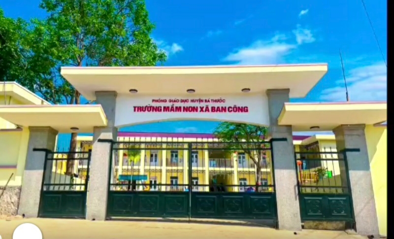 Trường Mầm non Ban Công, huyện Bá Thước