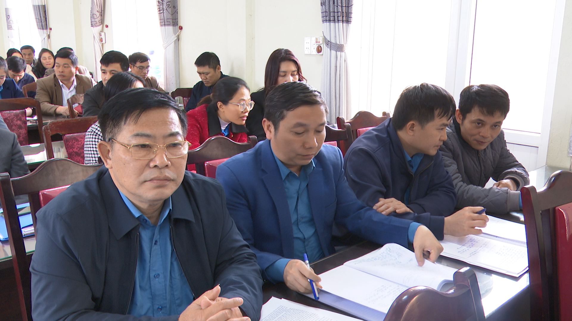 Đại biểu tham dự hội nghị tổng kết