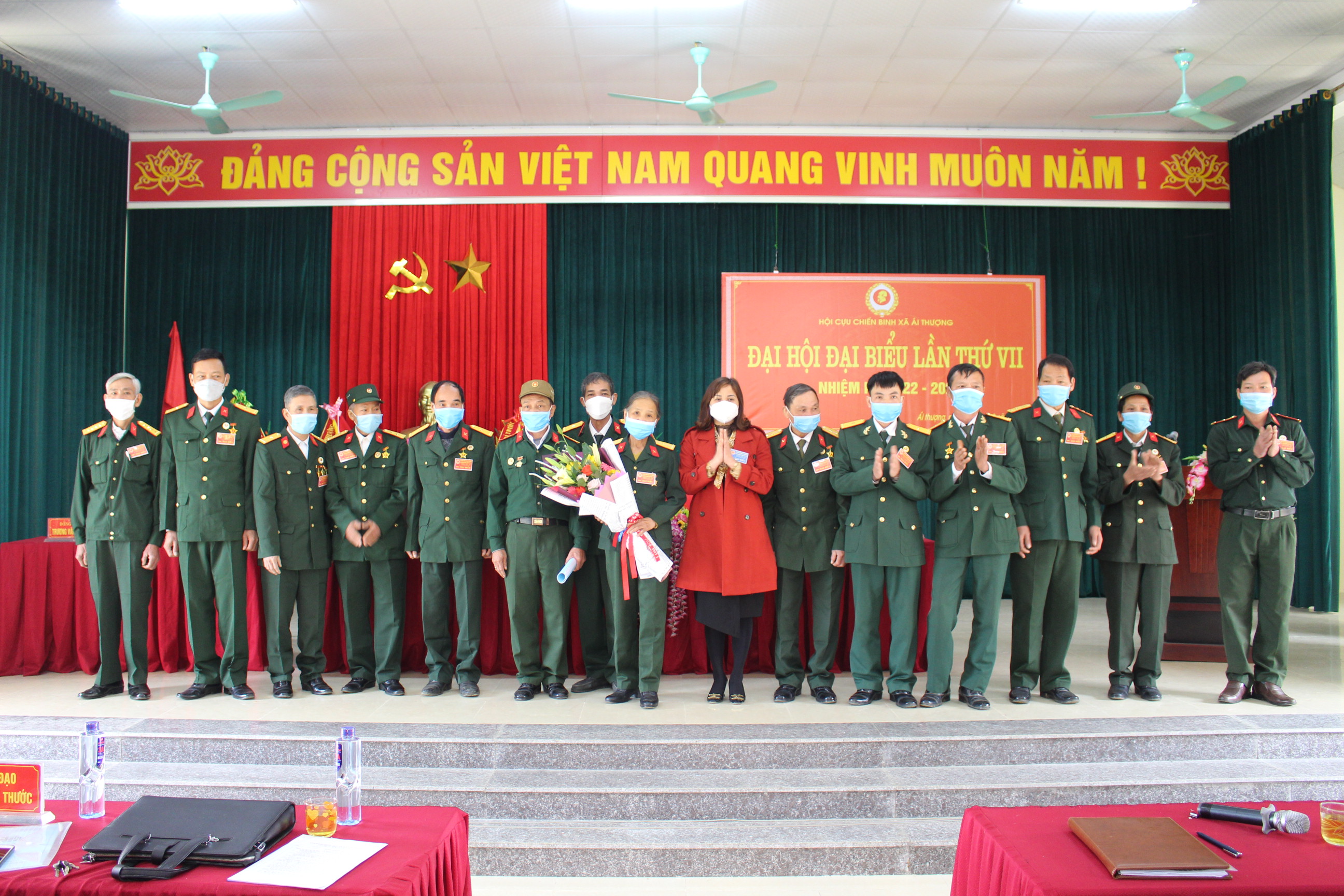 Ra mắt Ban Chấp hành Hội CCB xã Ái Thượng khóa VII, nhiệm kỳ 2022-2027