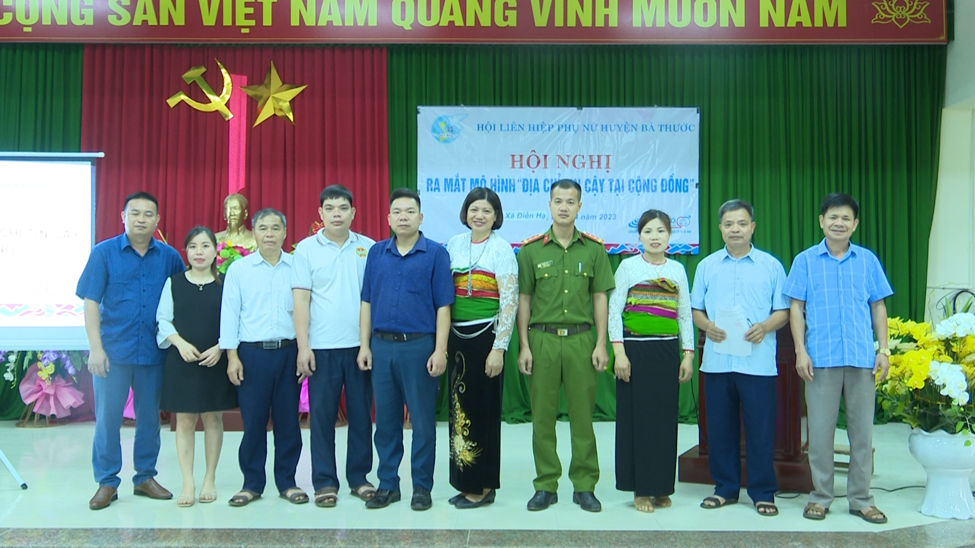 Ra mắt mô hình “Địa chỉ tin cậy tại cộng đồng” xã Điền Hạ