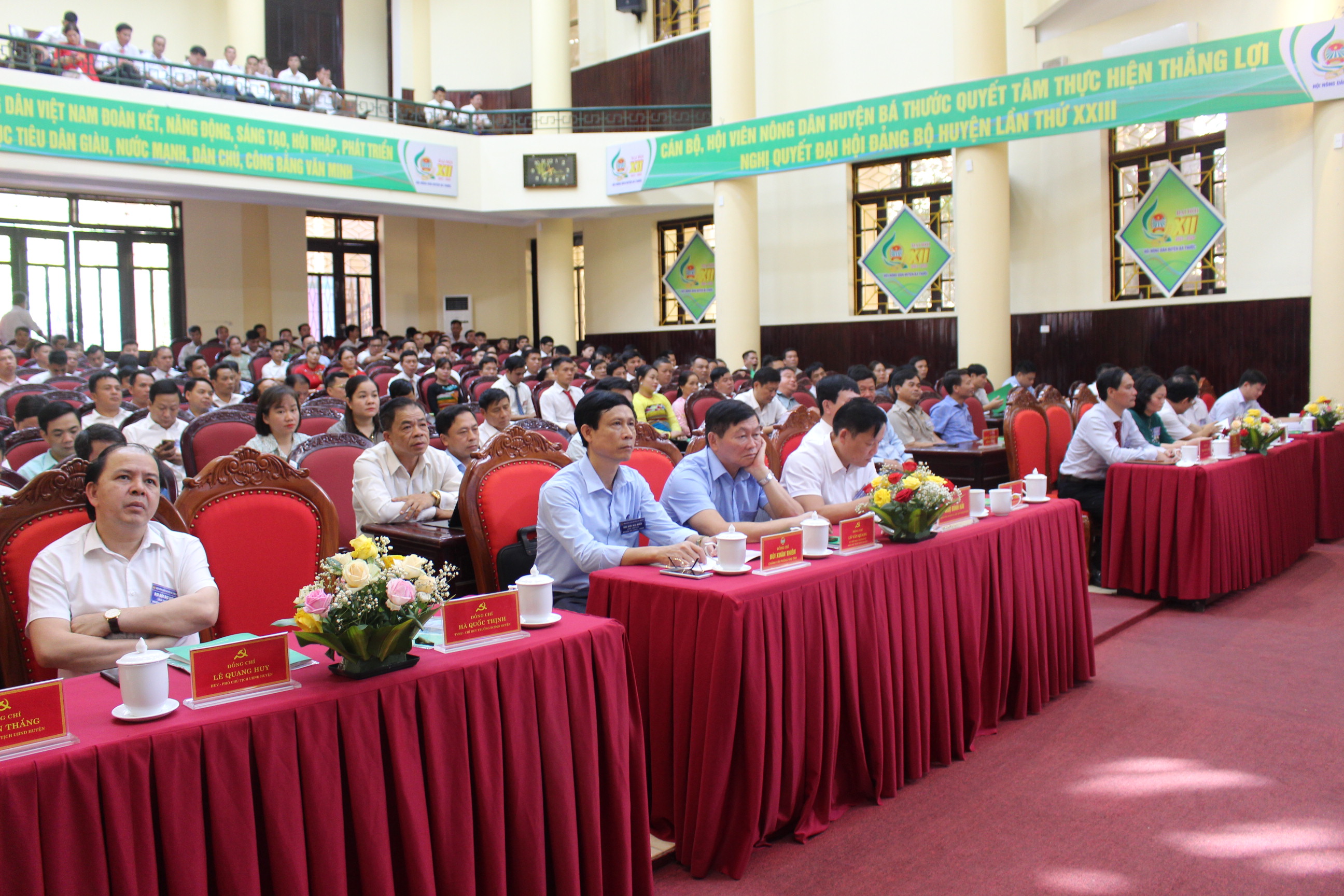 Các đại biểu tham dự đại hội