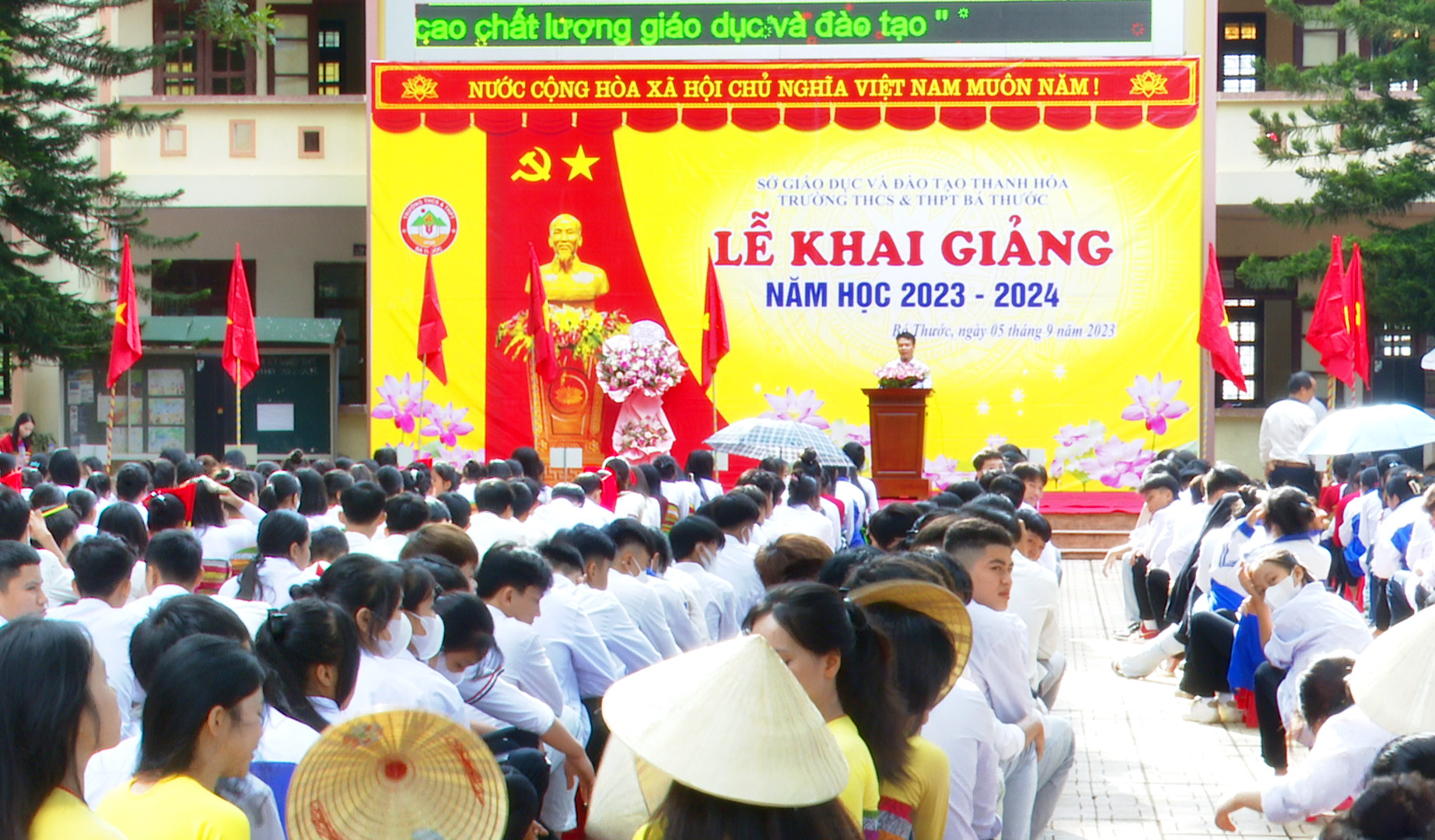 Toàn cảnh buổi lễ