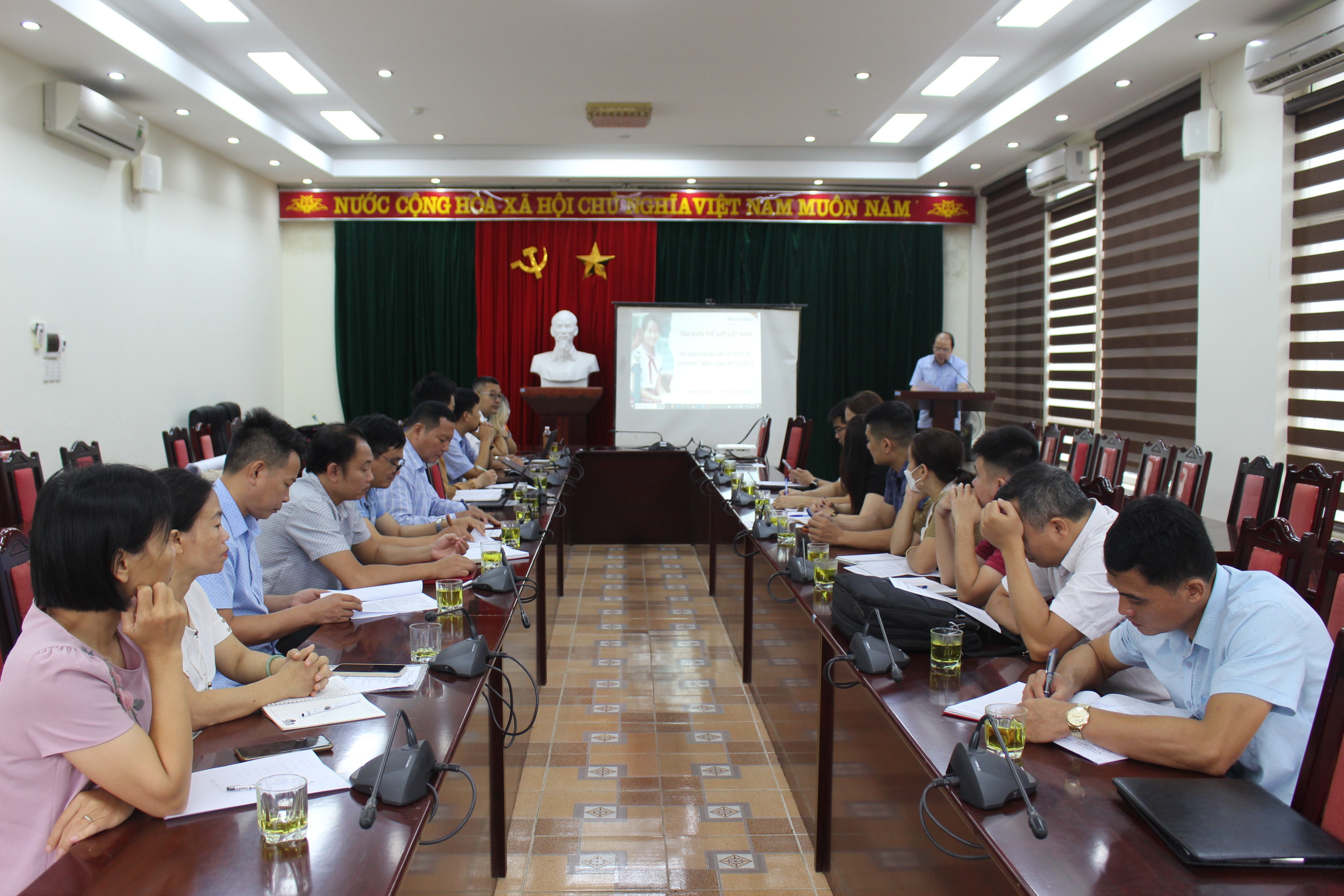 Toàn cảnh tập huấn về Kế hoạch khảo sát và thiết kế để lập Chương trình vùng Bá Thước 2