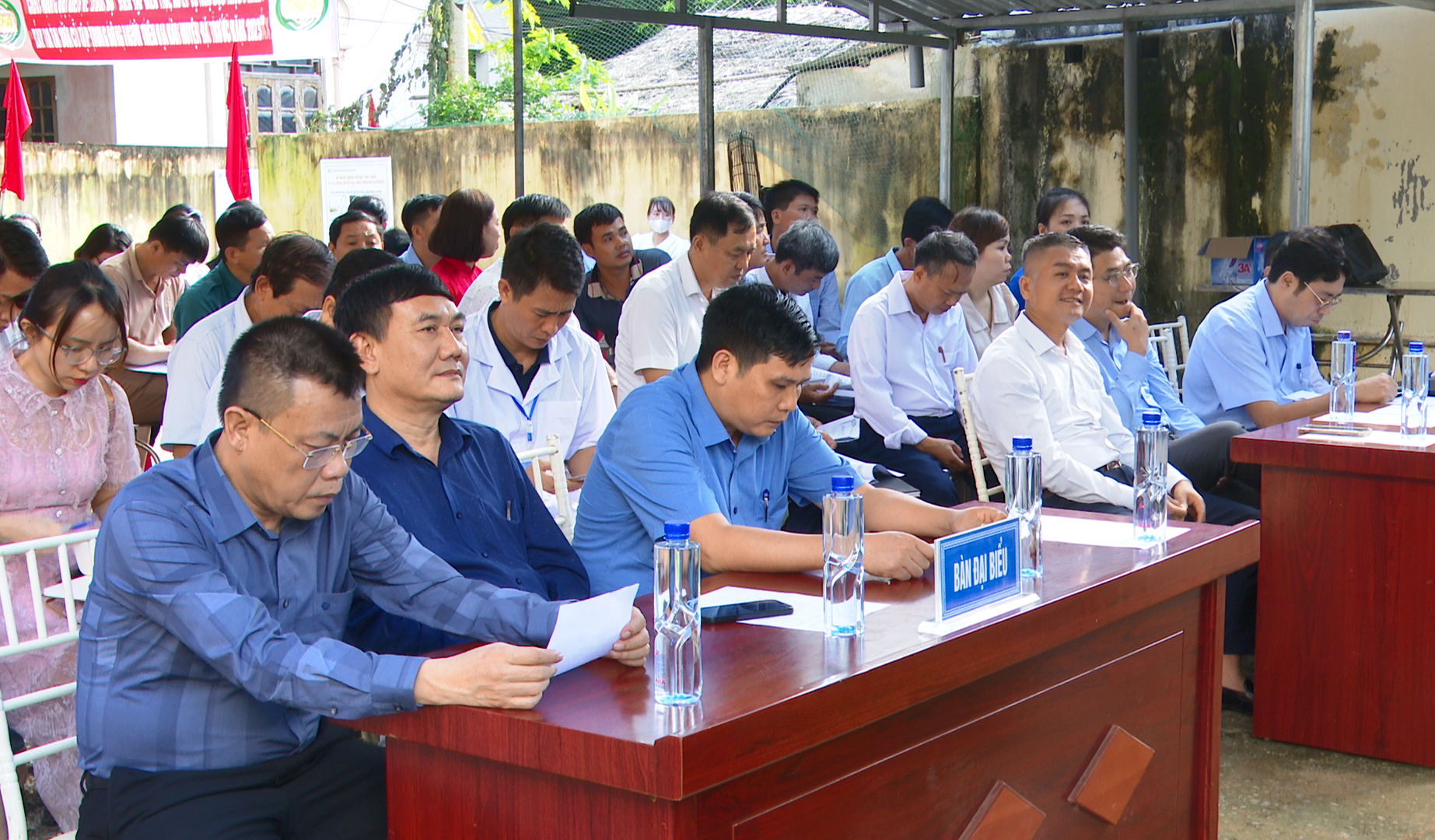 Các đại biểu tham dự buổi diễn tập