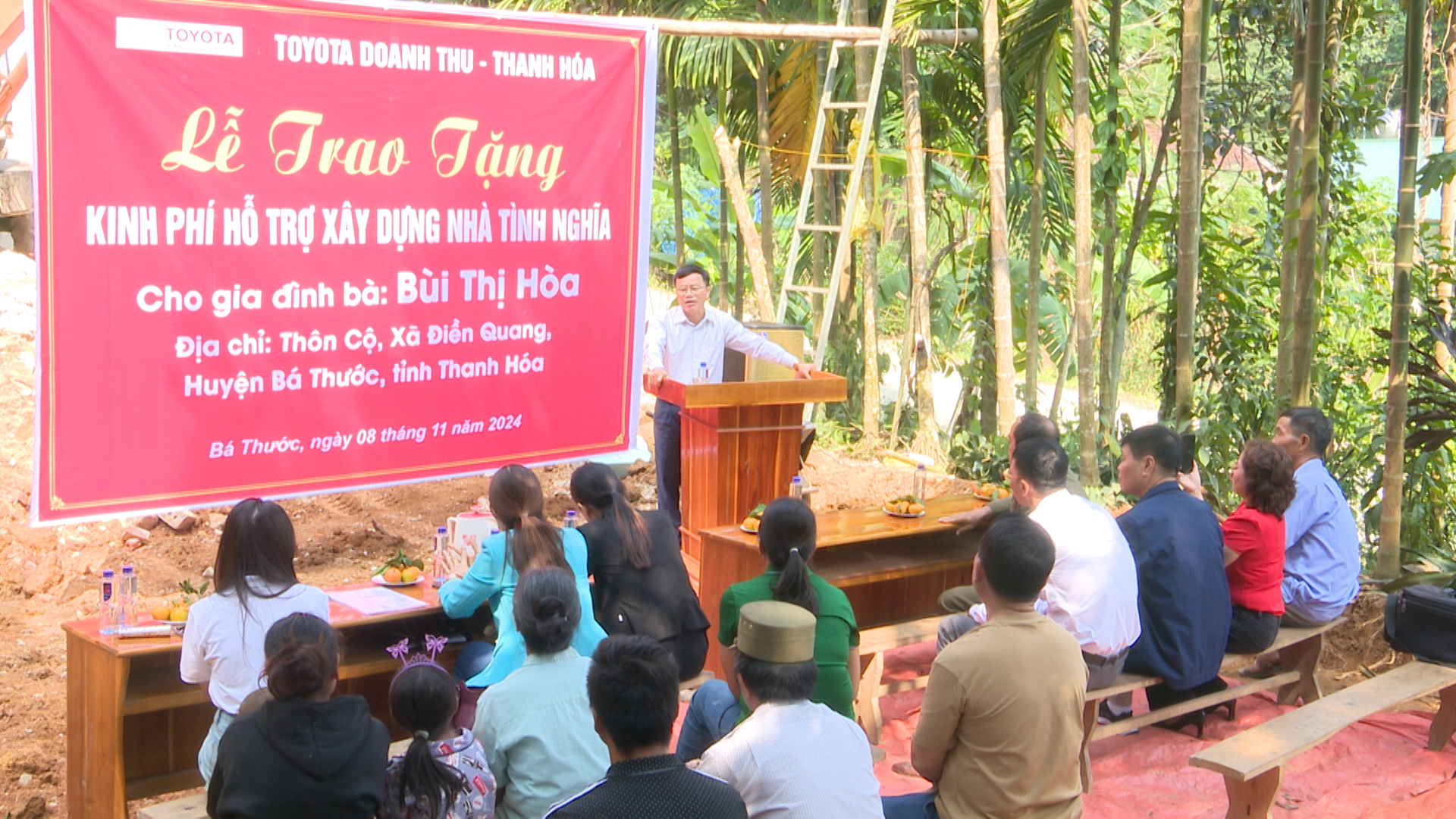 Toàn cảnh buổi lễ.
